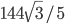 144\sqrt{3}/5